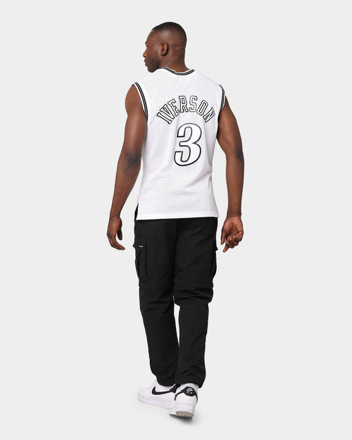 Mitchell & Ness Philadelphia 76ers Allen Iverson 1996-'97 #3 Swingman Jersey White