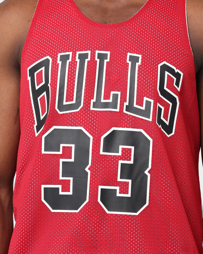 Mitchell & Ness Chicago Bulls Scottie Pippen #33 Reversible Tank Red
