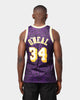 Mitchell & Ness Los Angeles Lakers Shaquille O'Neal 1996-'97 #34 Wild Life Swingman Jersey Purple
