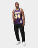 Mitchell & Ness Los Angeles Lakers Shaquille O'Neal 1996-'97 #34 Wild Life Swingman Jersey Purple