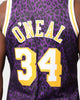 Mitchell & Ness Los Angeles Lakers Shaquille O'Neal 1996-'97 #34 Wild Life Swingman Jersey Purple
