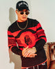 Last Kings King Tut Knitted Sweater Black/Red