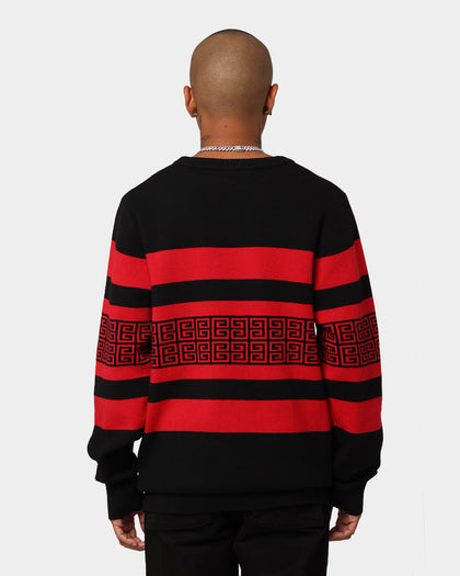 Last Kings King Tut Knitted Sweater Black/Red