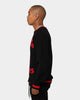 Last Kings Records Knitted Sweater Black/Red