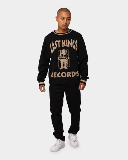 Last Kings Records Knitted Sweater Black/Tan