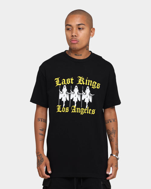 Last Kings Men's Regimental T-Shirt Black