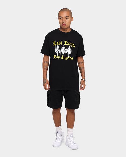 Last Kings Men's Regimental T-Shirt Black