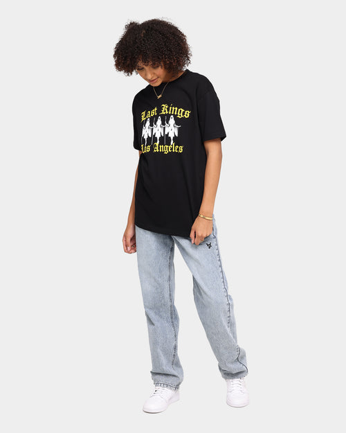 Last Kings Men's Regimental T-Shirt Black
