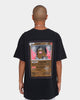 Goat Crew Flame Player Card Vintage T-Shirt Black Wash