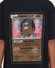 Goat Crew Flame Player Card Vintage T-Shirt Black Wash