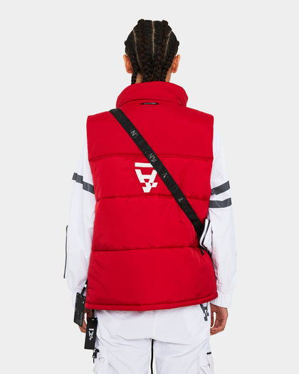 The Anti-Order Hyphen ATD Puffer Vest Red