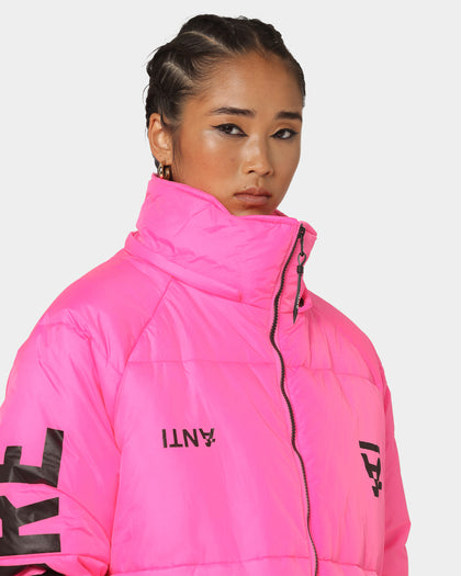 The Anti Order Hyphen ATD Puffer Jacket Lethal Pink
