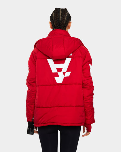 The Anti Order Hyphen ATD Puffer Jacket Red/White