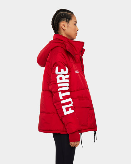 The Anti Order Hyphen ATD Puffer Jacket Red/White