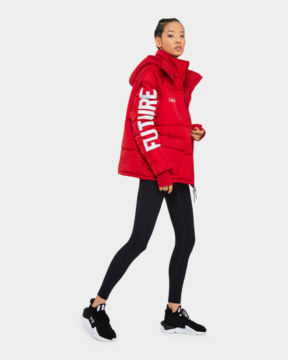 The Anti Order Hyphen ATD Puffer Jacket Red/White
