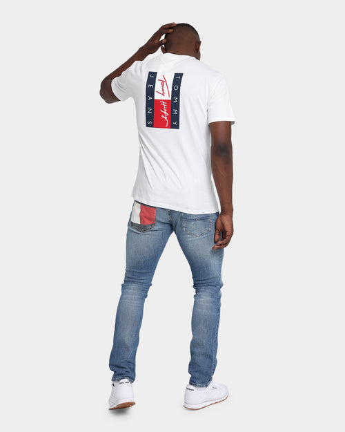 Tommy Jeans Street Archives Short Sleeve T-Shirt Ecru