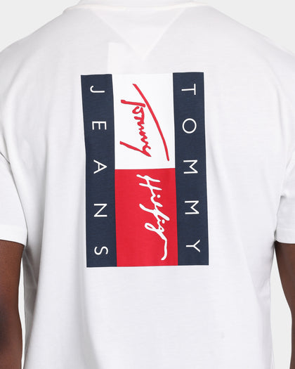 Tommy Jeans Street Archives Short Sleeve T-Shirt Ecru