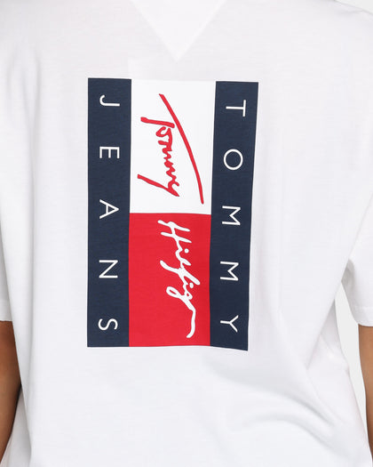 Tommy Jeans Street Archives Short Sleeve T-Shirt Ecru