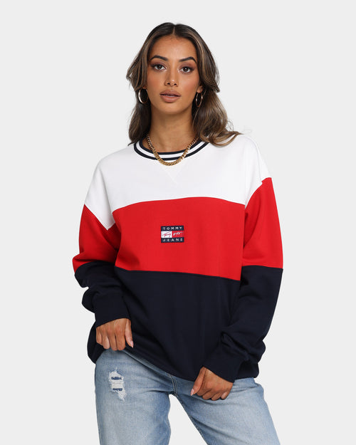 Tommy Jeans Street Archives Crew Desert Sky