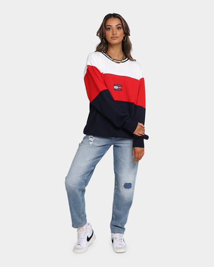 Tommy Jeans Street Archives Crew Desert Sky