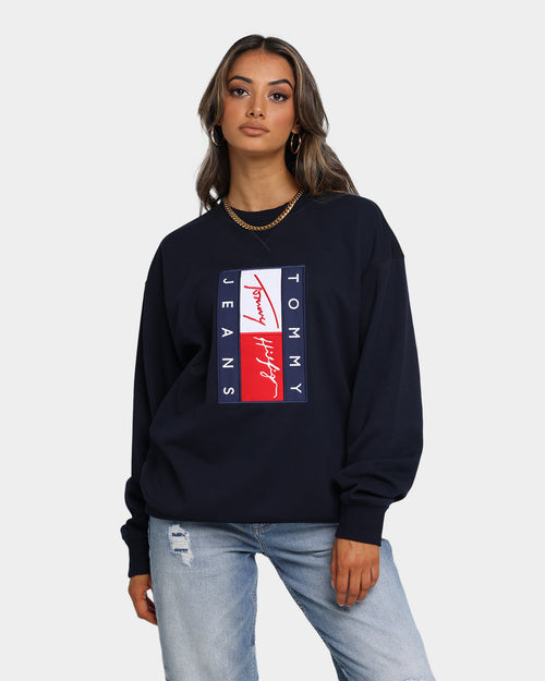 Tommy Jeans Street Archives Logo Crew Desert Sky