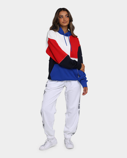 Tommy Jeans Street Archives Colour-Blocked Hoodie Cobalt/Multi