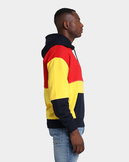 Tommy Jeans Street Archives Colour-Blocked Hoodie Star Fruit Yellow