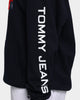 Tommy Jeans Street Archives Badge Logo Hoodie Desert Sky