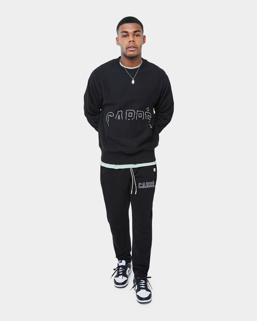 Carré Arc Pocket Crewneck Black