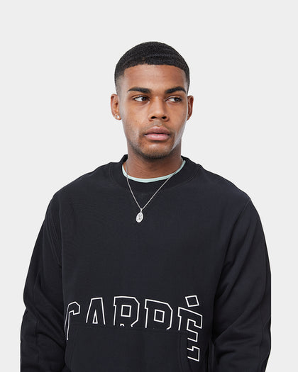 Carré Arc Pocket Crewneck Black