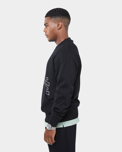 Carré Arc Pocket Crewneck Black