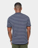 Carré Mini Mono Stripe Short Sleeve T-Shirt Navy/White