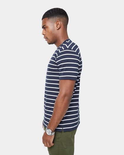 Carré Mini Mono Stripe Short Sleeve T-Shirt Navy/White