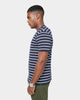 Carré Mini Mono Stripe Short Sleeve T-Shirt Navy/White