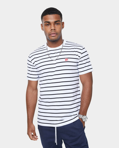 Carré Mini Mono Stripe Short Sleeve T-Shirt White/Black