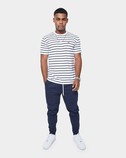 Carré Mini Mono Stripe Short Sleeve T-Shirt White/Black