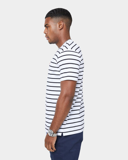 Carré Mini Mono Stripe Short Sleeve T-Shirt White/Black