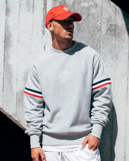 Carré Mono Sport Crewneck Grey Marle