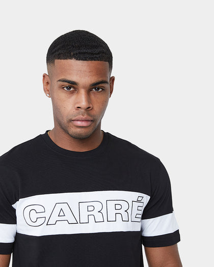 Carré Panneau Short Sleeve T-Shirt Black/White