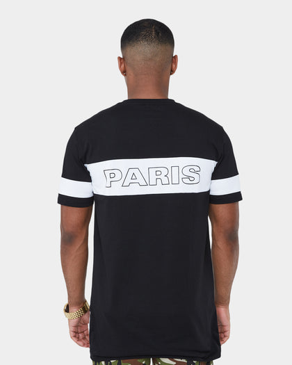 Carré Panneau Short Sleeve T-Shirt Black/White