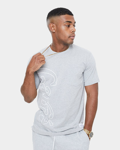 Carre Volle Pocket Short Sleeve T-Shirt Grey Marle