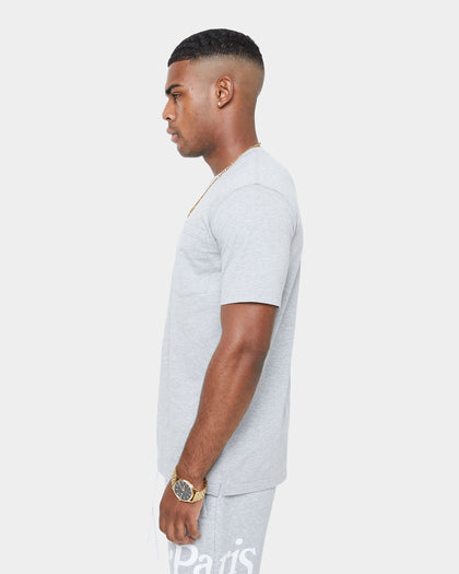 Carre Volle Pocket Short Sleeve T-Shirt Grey Marle