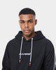 Carré Ange Hoodie Black