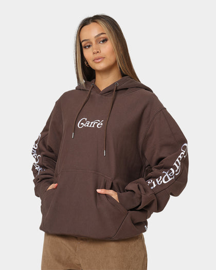 Carre Volle Hoodie Dark Brown