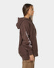 Carre Volle Hoodie Dark Brown