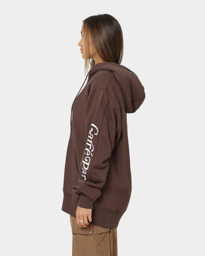 Carre Volle Hoodie Dark Brown