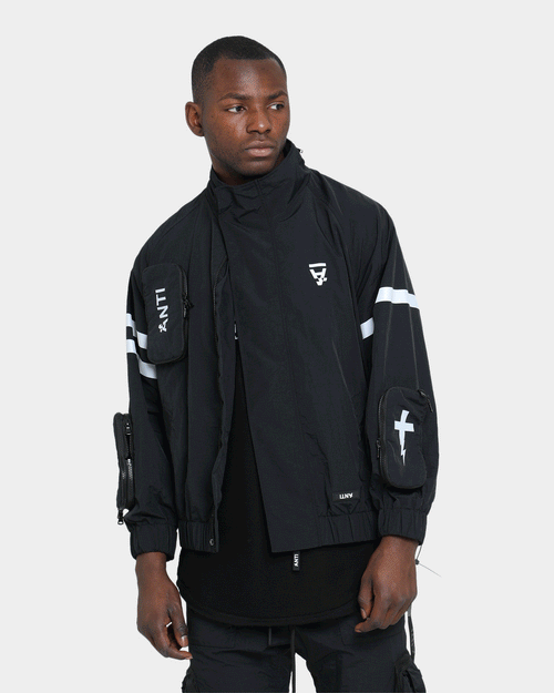 The Anti Order Hyphen ATD Tactical Windbreaker Black/3M