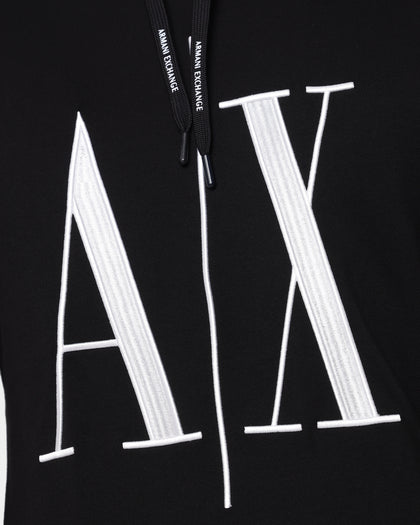 Armani Exchange Armani Exchange Felpa Hoodie Black