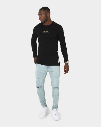 Saint Morta Alpha Homage Long Sleeve T-Shirt Black