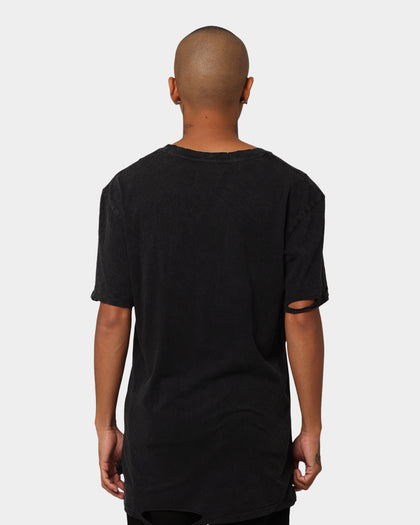 Dead Studios Destroy Hearts Washed T-Shirt Washed Black